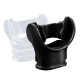 Comfort Food Grade Silicone Regulator Snorkel Diving Bridged Mouthpiece