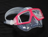 Adult Eco-friendly Silicone Half Face Anti Fog Low Volume Freediving Mask