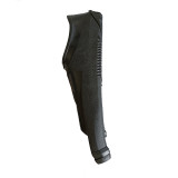 Carbon fiber freediving fins foot pockets