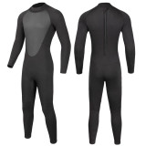 Men's 3mm Neoprene Wetsuit Full Body Scuba Diving Wetsuits Back Zipper