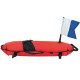 Diving Surface Technical Inflatable Float Diver Safe Buoy With Dive Flag Ideal