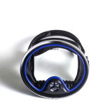 Tempered Glass Breath Valve Spearfishing Mask Wide View For Diving Hunter