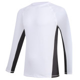 Europe Size Men's Long sleeve UV T-shirts Dive Skin Rash Guards