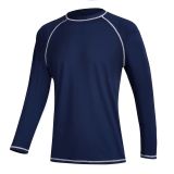 Europe Size Men's Long sleeve UV T-shirts Dive Skin Rash Guards