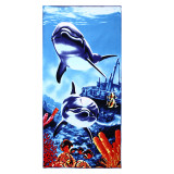 150x70cm Diving Beach Towel Microfiber Bathing Swimming Bath Towel