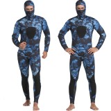 5mm neoprene two pieces freediving wetsuits