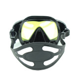 Silicone diving mask strap