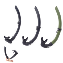 Silicone J Snorkel for Spearfishing Freediving