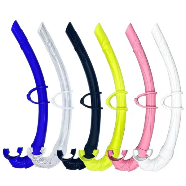Silicone Scuba Diving Wet Snorkel Freediving Breath Tube