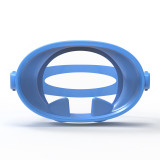 Classical Tempered Glass Wide View Spearfishing Mask