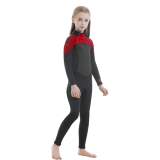 2.5mm One Piece Swimsuit Warm Long Sleeve Diving Wetsuits For Girls Boys
