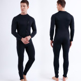 3mm neoprene long wetsuit with wrists and ankles zipper