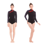 2MM Neoprene Cheongsam Freediving Wetsuits For Women
