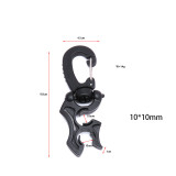 Diving accessory low pressure hose fixed hook