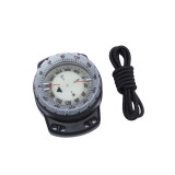 Bungee compass for scuba diving
