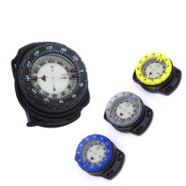 Bungee compass for scuba diving