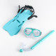 Snorkeling mask snorkel fins set