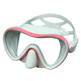 New Design Wide View Tempered Glass Scuba Diving Mask
