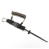 Diving anti-lost rope underwater TPU quick release hook safety rope