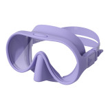 Frameless scuba diving mask for kids