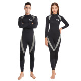 3mm one piece wetsuit for men and women