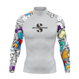 Custom logo long sleeve Lycra rashguards