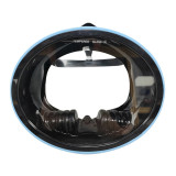 Wide view one window spearfishing mask
