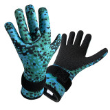 3mm Camouflage Diving Gloves For Spearfishing