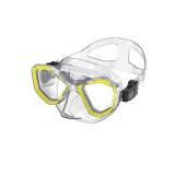 Tempered glass low volume freediving spearfishing mask