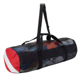 Mesh flag diving bag for scuba or snorkeling equipment