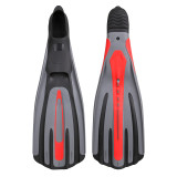Quality closed heel fins for freediving scuba