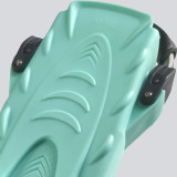 Spring strap jet fins for scuba diving
