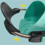 Spring strap jet fins for scuba diving