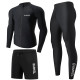 Men rashguards pants shorts