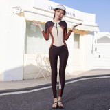 Quick dry one piece rashguards for snorkeling surfing