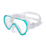 Low volume freedive mask