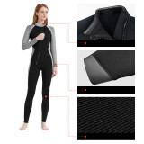3mm SCR one piece front zipper dive wetsuit