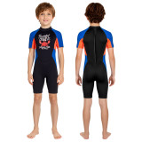 2.5mm boys shorty wetsuit for diving snorkeling surfing 