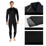 3mm SCR one piece front zipper dive wetsuit