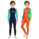 2.5mm surfing one pieces long kids dive wetsuits for boys
