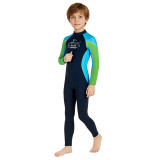 2.5mm surfing one pieces long kids dive wetsuits for boys