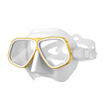 85cc low volume freedive mask metal frame