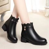 cow leather women shoes