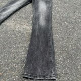 	 Washed distressed jeans 