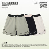 Distressed men's shorts