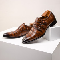 men's genuine leather formal shoes