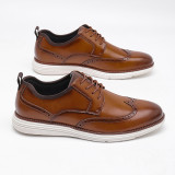 men's genuine leather formal shoes