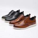 men's genuine leather formal shoes