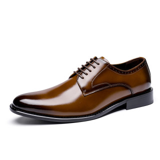 men's genuine leather formal shoes