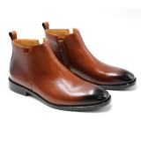 men's genuine leather formal shoes